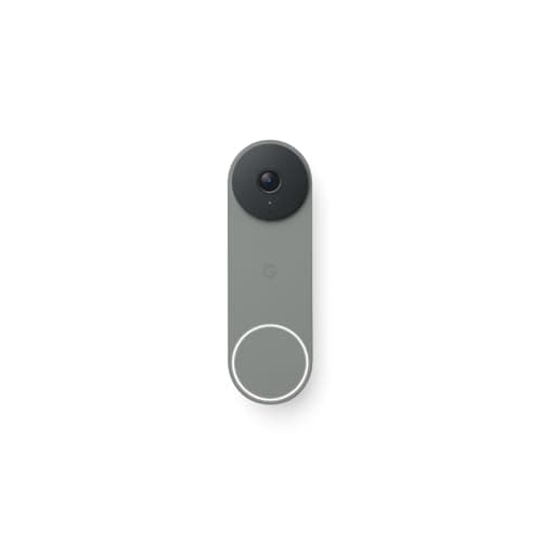 Google Nest Doorbell (Wired, 3rd gen) - 2K Video and Gemini - Hazel