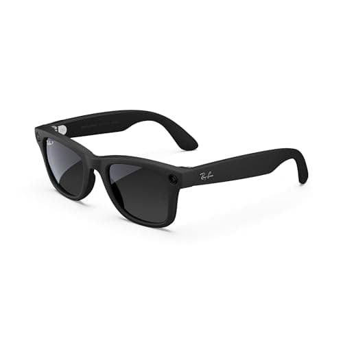 Lunettes Ray-Ban Meta, Wayfarer - Noir mat/Graphite dégradé polarisé