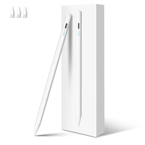 DIGIROOT Fast Charge iPad Pencil for Apple with Palm Rejection Tilt Sensitivity for 2018-2025 Stylus Pen for iPad 6/7/8/9/10/11, iPad Air...