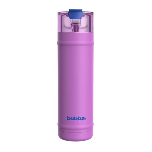 Bubba Bouteille d'eau Dualsip de 24 oz avec paille et couvercle à 2 voies | Gobelet en métal étanche | Acier inoxydable isolé | Réutilisable | Léger | Lave-vaisselle...