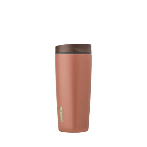 Gobelet à café isolé en acier inoxydable Owala SmoothSip Slider, tasse à café glacé réutilisable, tasse de voyage à café chaud, BPA...