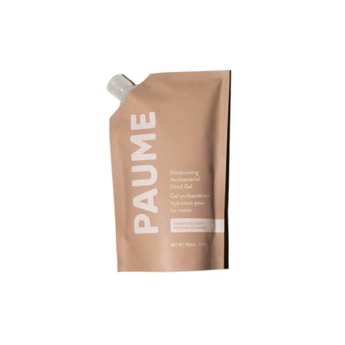 PAUME Gel désinfectant antibactérien hydratant pour les mains, 500 ml, sans silicone ni parabène, sans parfums artificiels et végétalien, hydratation longue durée