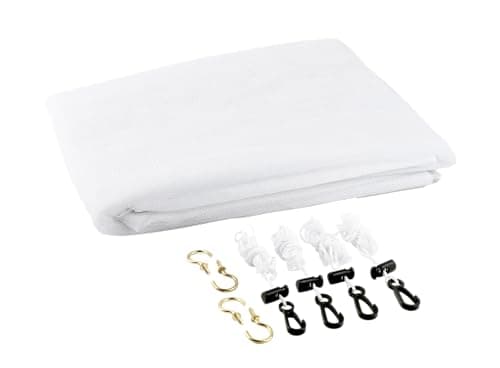 Moustiquaire rectangulaire de Coghlan - Auvent en maille légère pour le camping, les voyages et l'utilisation en extérieur - Comprend une boucle d'attache...