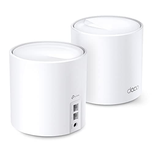 TP-Link Deco AX1800 WiFi 6 Mesh System (Deco X20) - Covers up to 4,000 Sq. Ft., Replaces Wireless Internet Routers and Extenders, 4 Ethernet Ports...