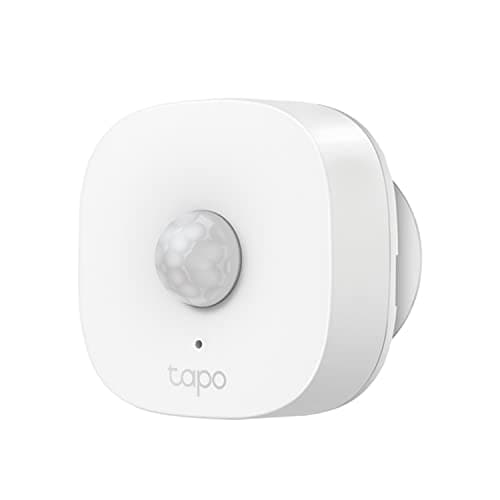 TP-Link Tapo T100 Motion Sensor, Requires Tapo Hub, Long Battery Life, Wide Range Detection, Adjustable Sensitivity, Real-Time Notification, Smart...