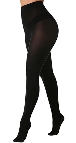 VEBZIN All-matching Women's 80 Denier Tights, Soft Opaque Tights for Women
