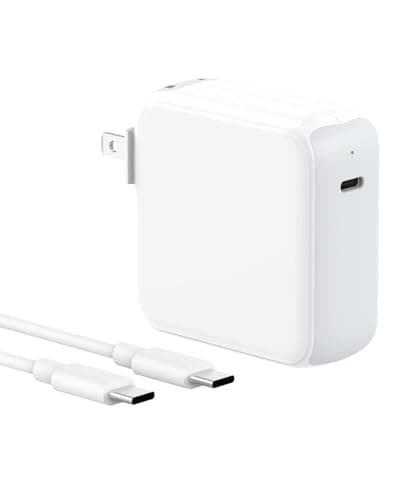 IFEART Chargeur USB C 70 W compatible avec MacBook Air 13/15" (2018-2025) et Pro 13/14/15/16" (2016-2024), comprend un câble de type C de 2 m.