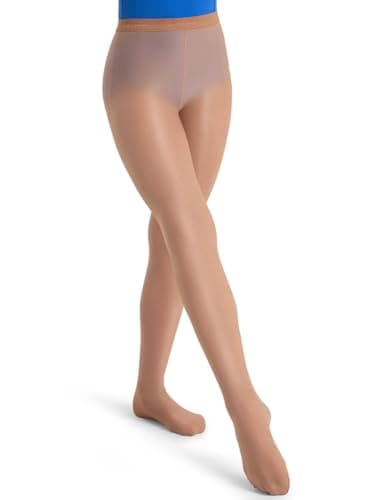 Capezio Collants à pieds ultra chatoyants pour femme, bronzage, Small US