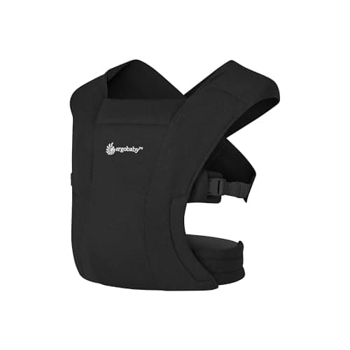 Porte-bébé nouveau-né Ergobaby Embrace pour nourrissons de 0 à 12 mois (7 à 25 lb) - Porte-bébé ergonomique à 2 positions avec support pour la tête et le cou,...