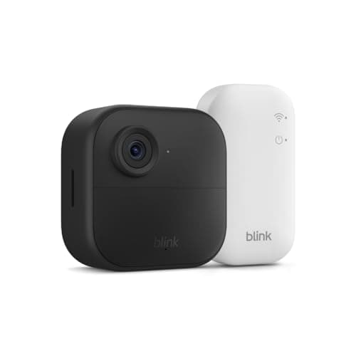 Blink Outdoor 4 – Wireless smart security camera, two-year battery life, 1080p HD day and infrared night live view, two-way talk. Sync Module Core...