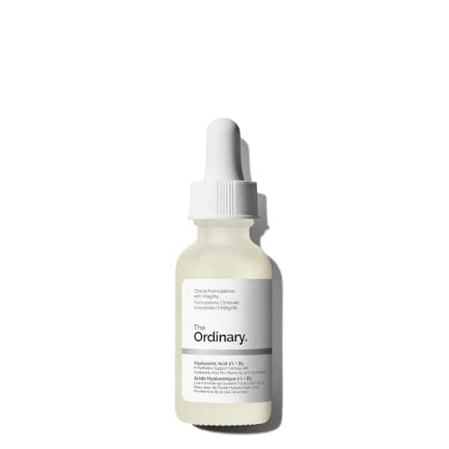 The Ordinary Acide Hyaluronique 2 % + B5 (avec céramides), Sérum hydratant multi-profondeurs pour une peau plus rebondie et plus lisse, 30 ml
