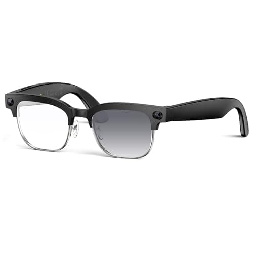 AI Smart Glasses with Camera and Bluetooth,8MP 4K HD Camera Glasses,Supports AI Voice Control/Photo/Video/Audio Recording,Smart Glasses with 133...