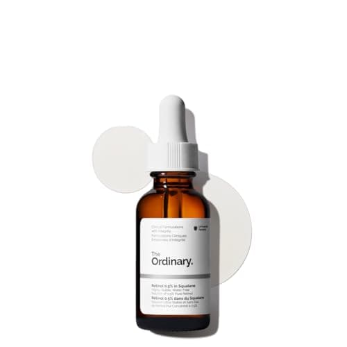 The Ordinary Retinol 0,5% en Squalane, Sérum Intermédiaire au Rétinol pour le Visage Anti-Âge et Lissant la Peau, 30 ml