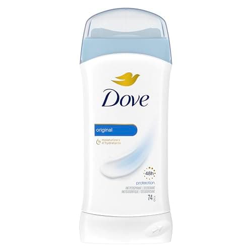 Dove Antiperspirant Stick Original Clean, for Women, For 48H Underarm Sweat & Odour Protection, 74g