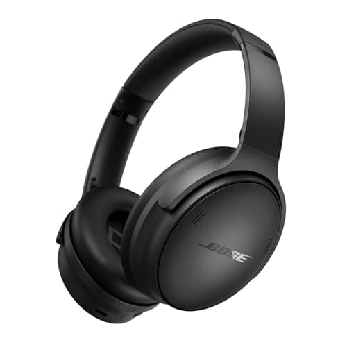 Bose QuietComfort Headphones - Wireless Bluetooth Headphones, Active Over Ear Noise Cancelling and Mic, USB-C Charging, Deep Bass, Up to 24 Hours...