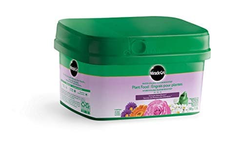 Miracle-Gro Water Soluble Bloom Booster Plant Food 15-30-15, 500g | Promotes More Blooms & Colour | Instant Fertilizer for Indoor & Outdoor Flowers