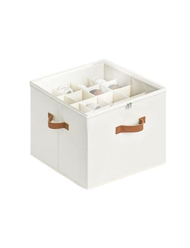 Organisateur de chaussures pliable StorageWorks pour placard, boîte à chaussures pour armoire, peut contenir jusqu'à 16 paires, conteneur de rangement pour chaussures avec...
