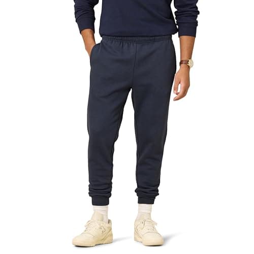 Amazon Essentials Men's Fleece Jogger Pant, Navy, X-Small