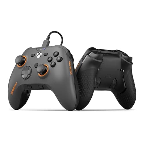 Manette Xbox filaire Performance SCUF VALOR PRO – Palettes arrière personnalisables, déclencheurs instantanés, Thumbstic à effet Hall...