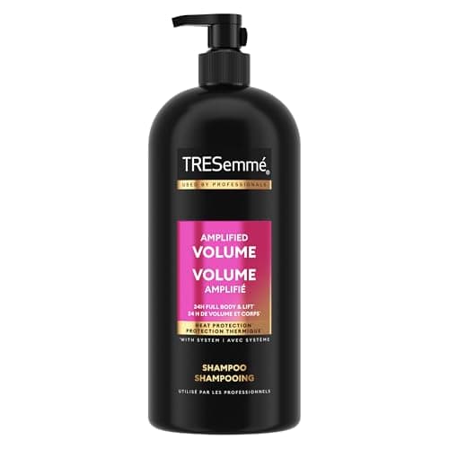 TRESemmé Shampooing Volume 24 Heures pour cheveux fins + Complexe Lifting Instantané Collagène & Peptide formulé avec Pro Style Technology™ (1,15 L)