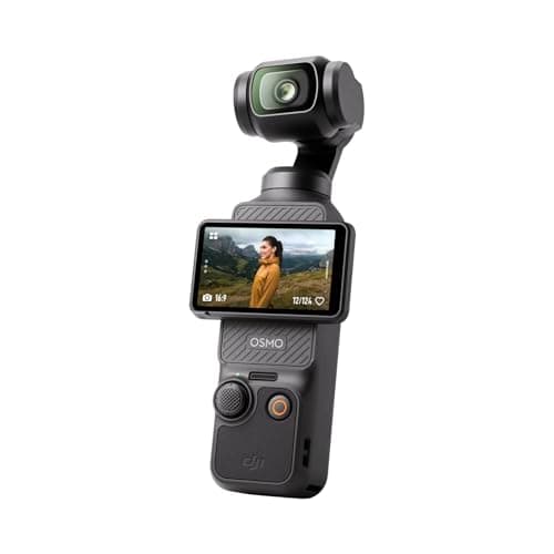 DJI Osmo Pocket 3, Vlogging Cameras with 1'' CMOS & 4K/120fps Vlog Camera, 3-Axis Stabilization, Fast Focusing, Face/Object Tracking, Digital...