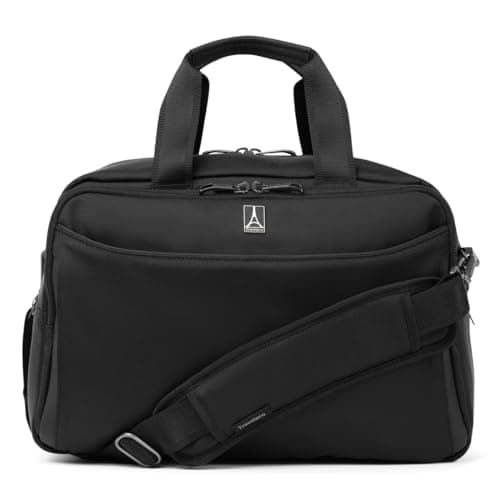 Travelpro Crew Classic Lightweight Softside Luggage, Underseat Travel Tote Bag, Men and Women, Black, Crew Classic Lightweight Softside Underseat...