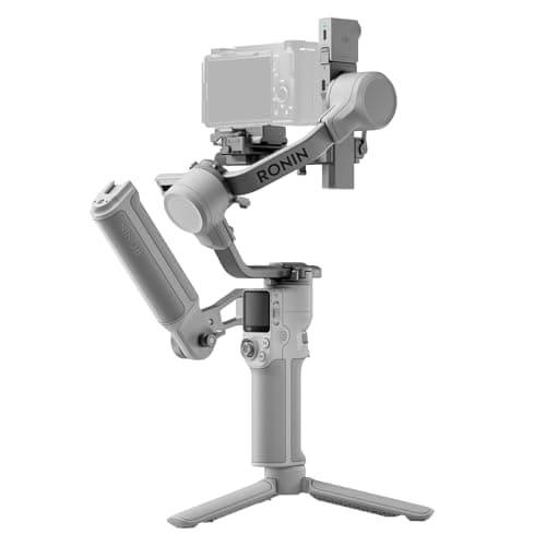 DJI RS 4 Mini Combo, stabilisateur de cardan pour appareil photo Canon/Sony/Panasonic/Nikon/Fujifilm, verrouillages d'axe automatiques, suivi intelligent, charge utile 2 kg/4,4 lb,...