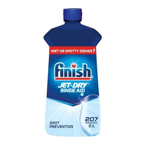 Finish® Jet-Dry® Rinse Aid, 621 mL, Dishwasher Rinse Agent & Drying Agent for Spot Prevention