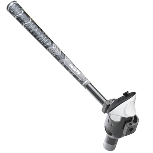 Accessoire de club de golf HaiZiVR VR compatible avec Meta Quest 3/Quest 3S, poignée de club de golf en aluminium pour Golf +, 90 degrés...