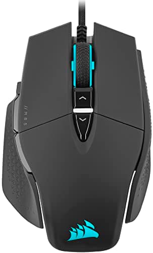 Souris de jeu FPS ultra réglable Corsair M65 RGB - Capteur optique CORSAIR Marksman 26 000 DPI, commutateurs optiques, technologie d'hyper-traitement AXON,...