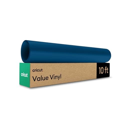 Vinyle permanent Cricut® Value, bleu marine (12 po x 10 pi)