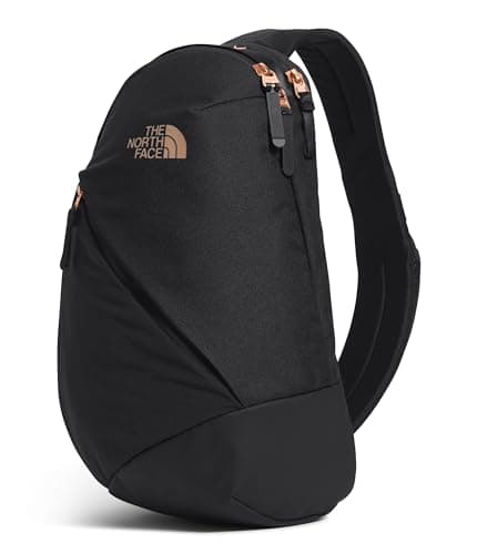 THE NORTH FACE Isabella Sling pour femme, TNF Black Light Heather/Burnt Coral Metallic-NPF, taille unique