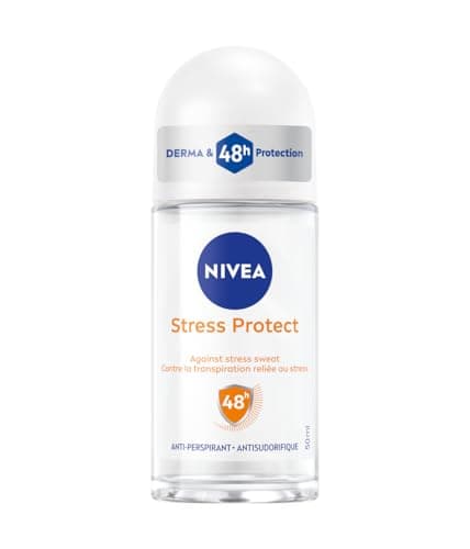 NIVEA Stress Protect Roll-On Anti-Transpirant Protection 48H, 50 ml