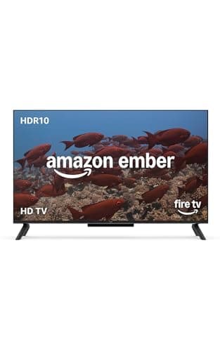 Amazon Fire TV 32" série 2 (modèle le plus récent), téléviseur intelligent HD avec Alexa Remote, streaming rapide, Dolby Audio, Ambient Experience, télévision gratuite et en direct