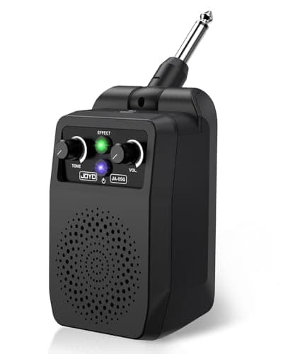 JOYO Mini ampli de guitare électrique 5W amplificateur de guitare rechargeable amplificateur de pratique Bluetooth portable avec 4 effets, noir ...