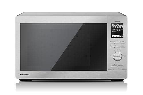 Panasonic NNSD47QS Compact Genius Four à micro-ondes à onduleur 1000 W, 0,9 pi³, acier inoxydable