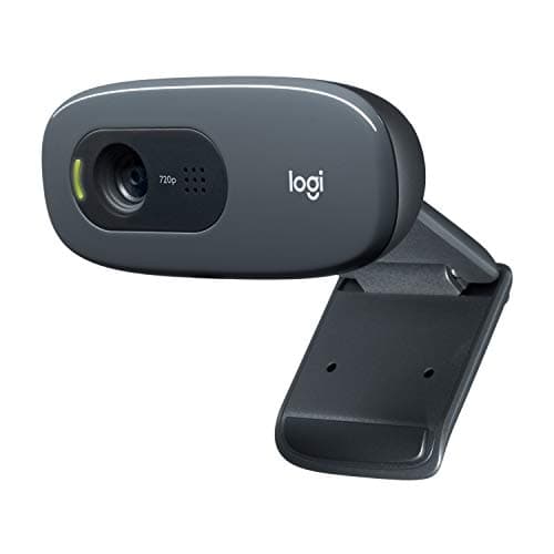 Logitech C270 HD Webcam, 720p, Widescreen HD Video Calling, Light Correction, Noise-Reducing Mic, Works with Zoom, Nintendo Switch 2’s New GameChat...