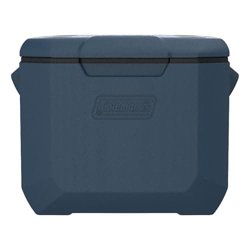 Coleman Chiller 60QT/56,8 L Glacière portable isolée avec rétention de glace et roues robustes, idéale pour le camping, le talonnage, les fêtes, les sports,...