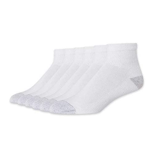 Hanes Chaussettes pour hommes, BLANC, 6 US