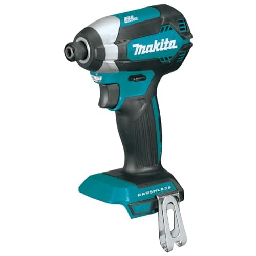 Makita 18V LXT Brushless 1/4" Impact Driver, Compact & Lightweight, XPT Protection, Twin LED Lights, Tool Only