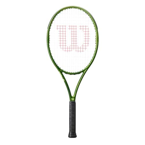 Wilson Blade Feel 103 Tennis Racket - Green, Grip Size 2-4 1/4"