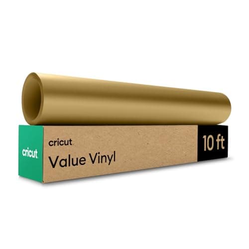 Vinyle permanent Cricut Value, or mat (rouleau de 12 po x 10 pi)