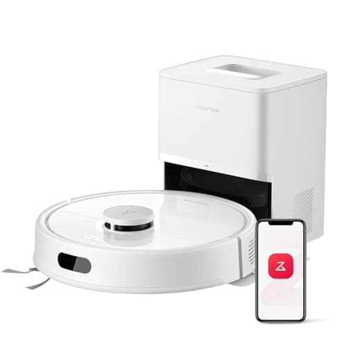 roborock Q7 L5+ Robot Vacuum and Mop, Self-Emptying, Dual Anti-Tangle System, 8,000 Pa HyperForce Suction, Electronic Water Tank, Schedule Daily...