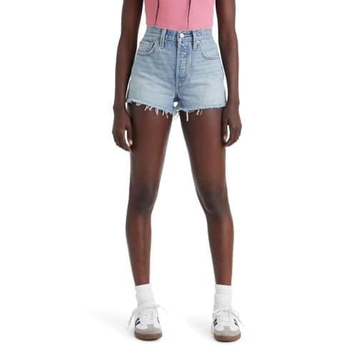 Levi's Short 501 Original pour femme (également disponible en version Plus), (nouveau) short Micro Vibes, 28