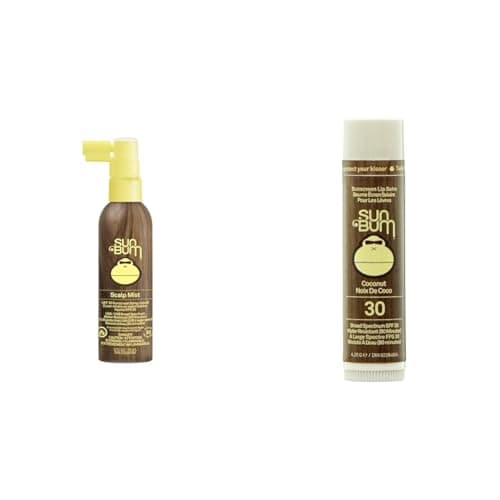 Sun Bum Original SPF 30 Sunscreen Scalp and Hair Mist I Vegan and Reef Friendly I Broad Spectrum UVA/UVB Sunscreen Spray with Vitamin E I 2 OZ &...