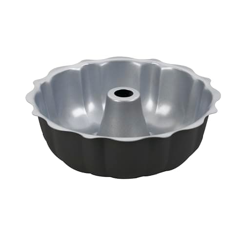 Cuisinart AMB-95FCP Moule à gâteau cannelé antiadhésif classique du chef 9-1/2 pouces