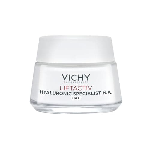 Vichy Liftactiv Face Day Cream, Hyaluronic Acid Firming Facial Moisturizer for Normal to Combination Skin, Dermatologist Recommended, 50mL...