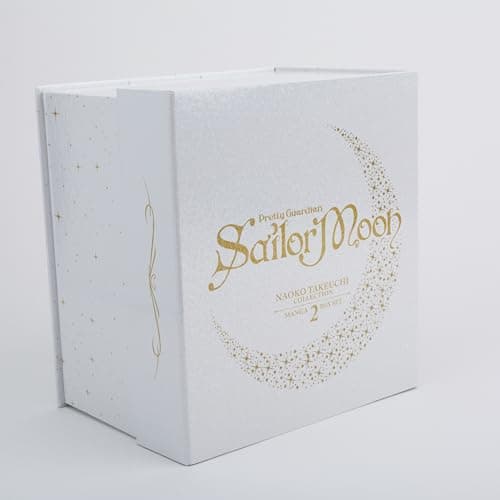 Sailor Moon Manga Box Set Vol. 7-10 (Naoko Takeuchi Collection): With 16 Art Cards, Codename Sailor V, and a Holographic Gift Box