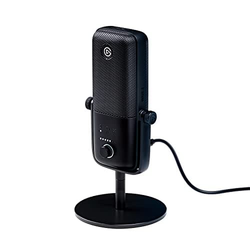 Elgato Wave:3 - Premium Studio Quality USB Condenser Microphone for Streaming, Podcast, Gaming and Home Office, Free Mixer Software, Sound Effect...