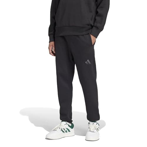 Adidas Men's All SZN Fleece Tapered Pants, Black, Medium